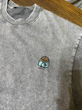Blue blanket daily bean t shirt 