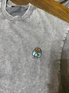Blue blanket daily bean t shirt 