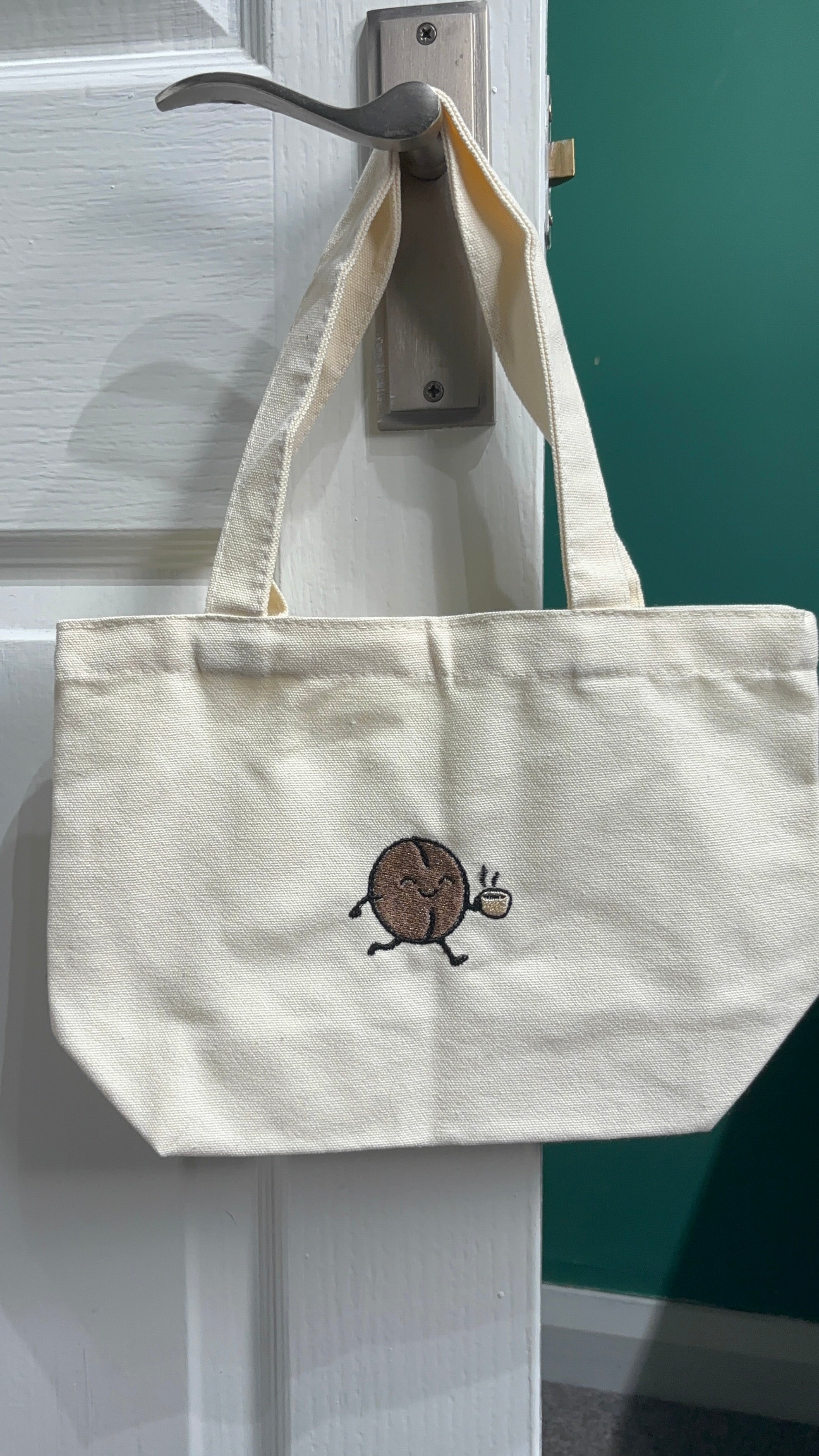 Daily Bean On a Coffee Run Tote Bag