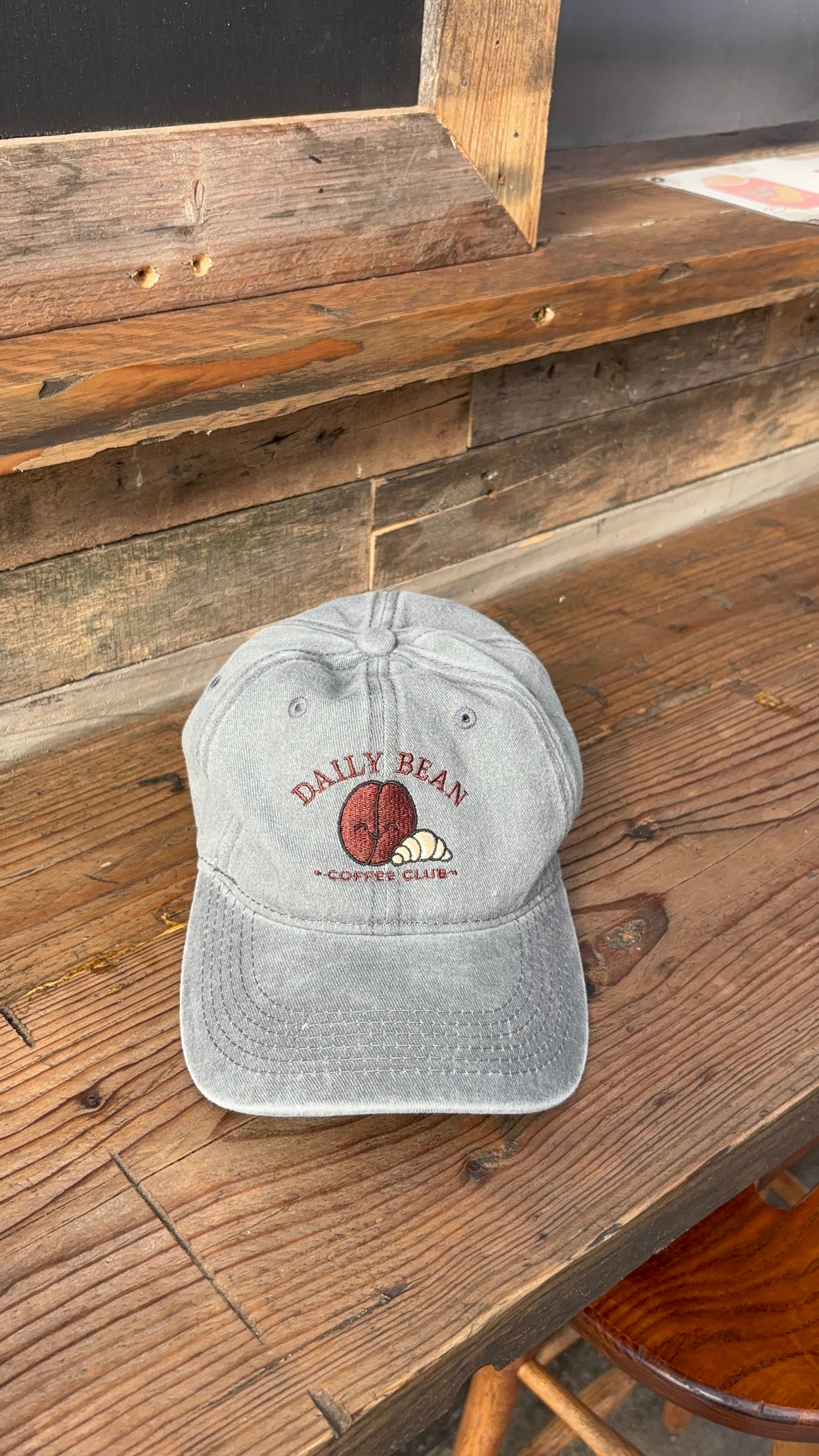 Daily Bean Coffee Club Cap | Embroidered Hat