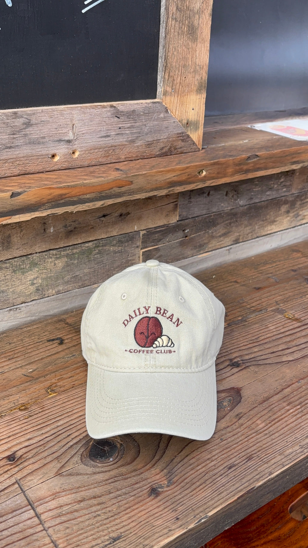 Daily Bean Coffee Club Cap | Embroidered Hat