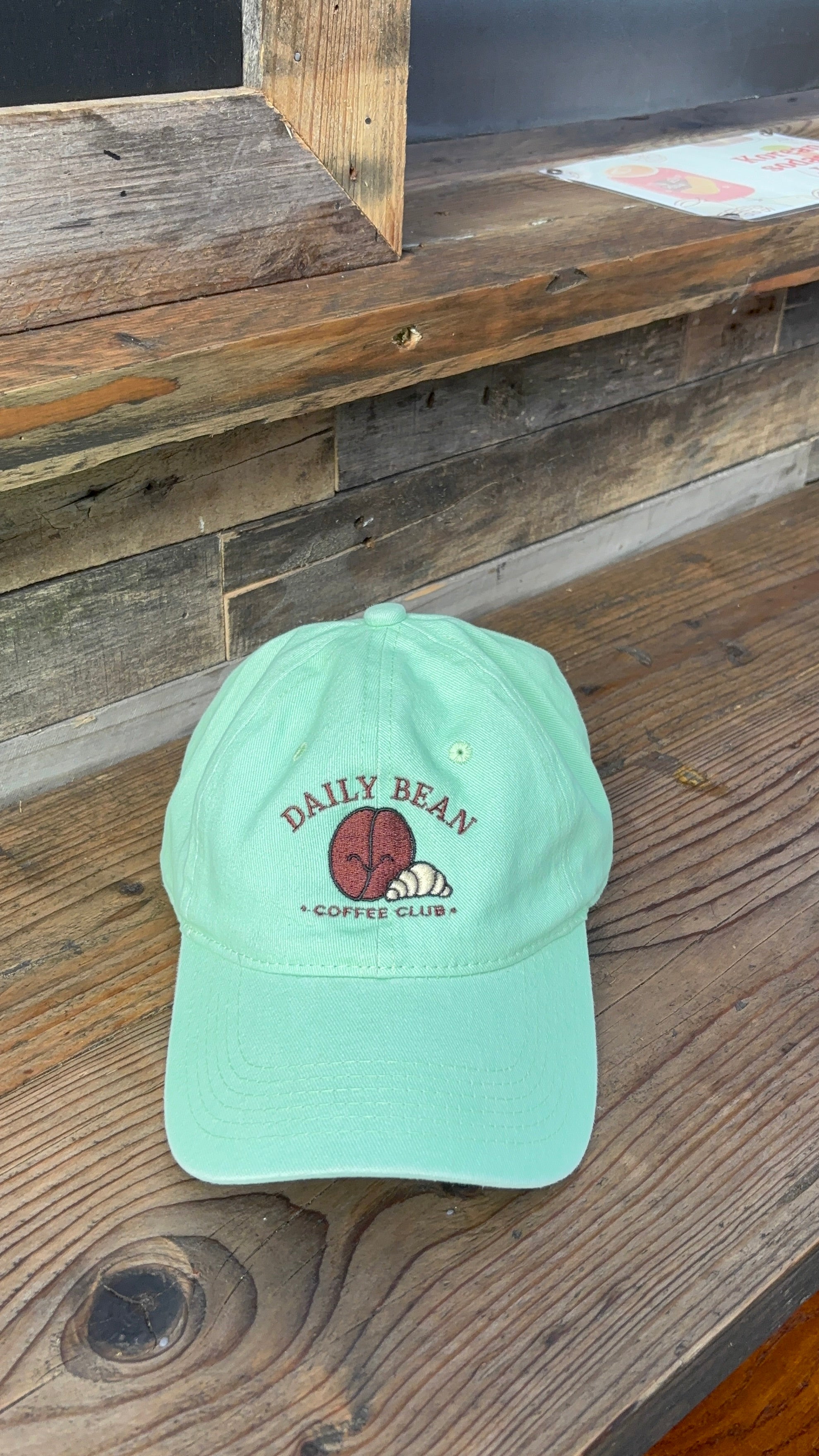 Daily Bean Coffee Club Cap | Embroidered Hat