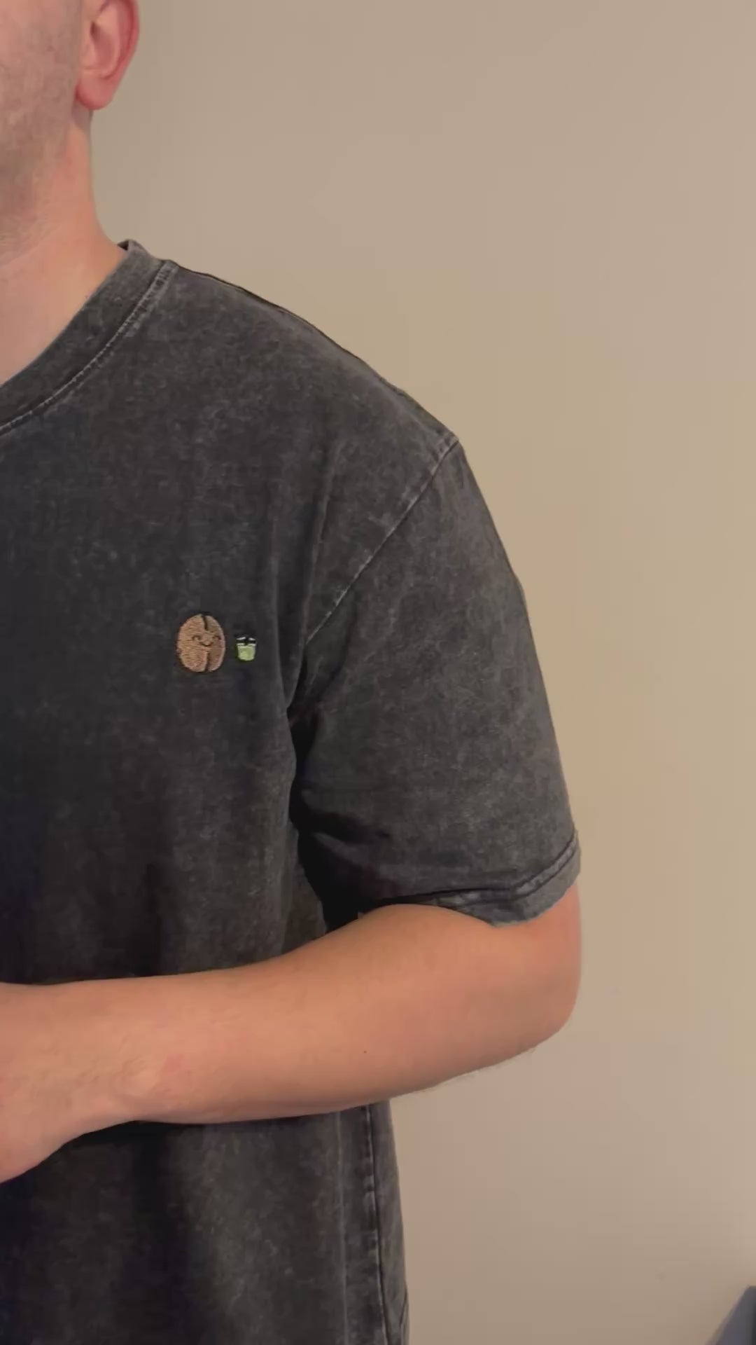 black matcha t shirt video