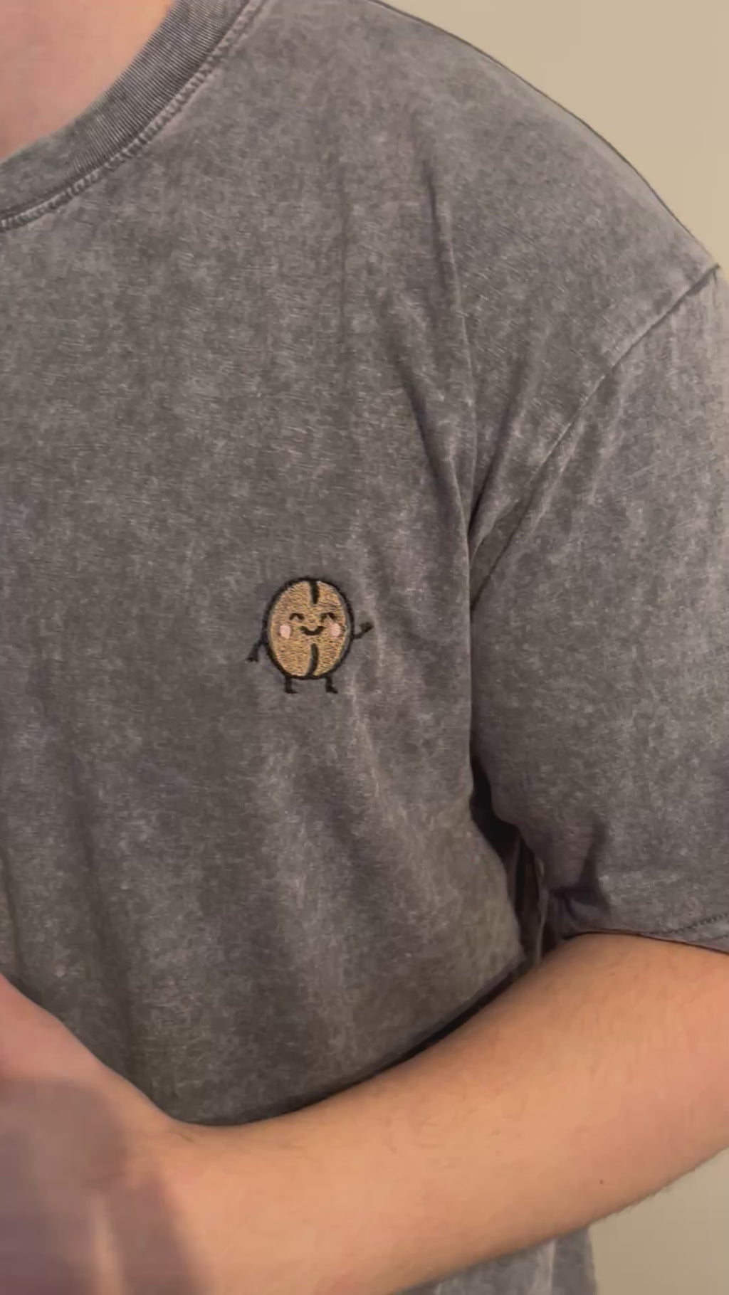 The Daily Bean Original Acid Wash T-Shirt